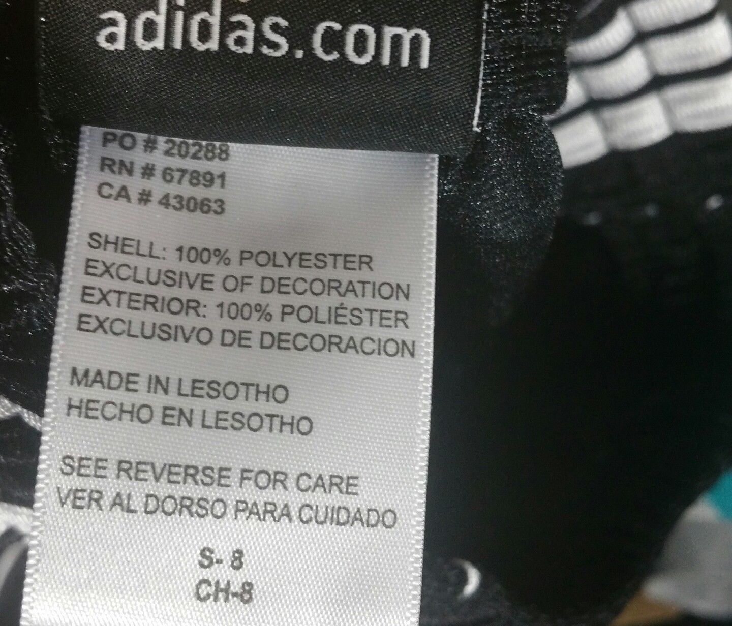 adidas rn 67891 ca 43063