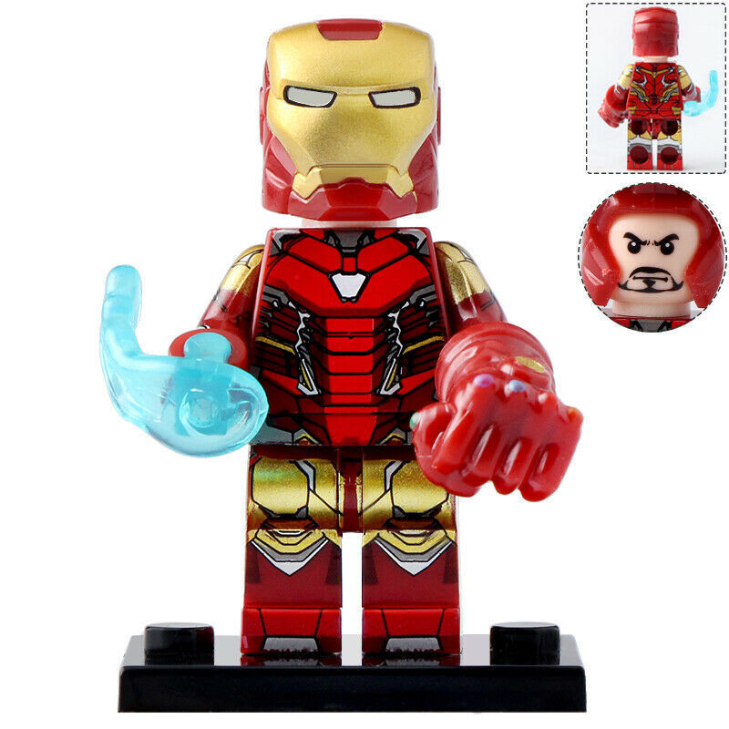 Iron Man with Nano Gauntlet - Marvel Avengers Endgame Lego Minifigure ...