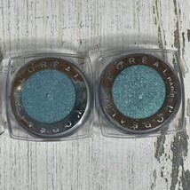 2 - L'oreal Infallible 24HR Eyeshadow #337 Endless Sea Teal - Shimmer - Unsealed - $7.89