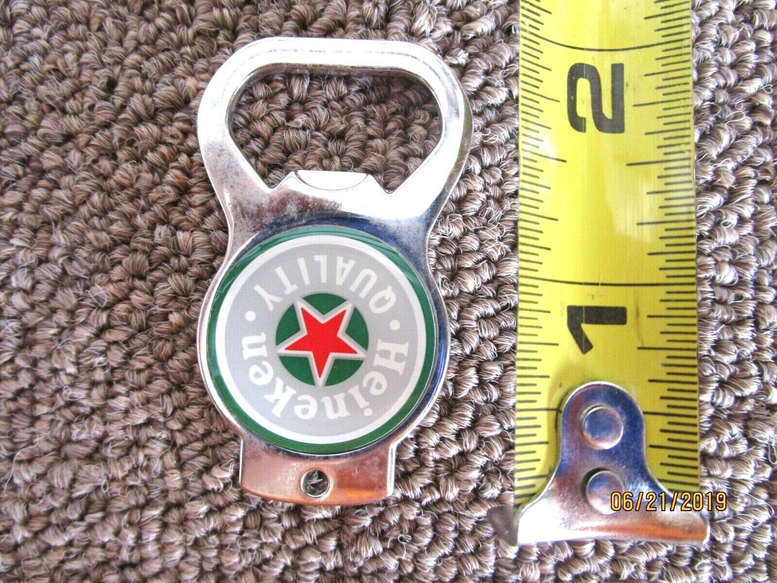 Heineken Beer Bottle Cap Opener KeychainKeyring Great Party Gift Openers