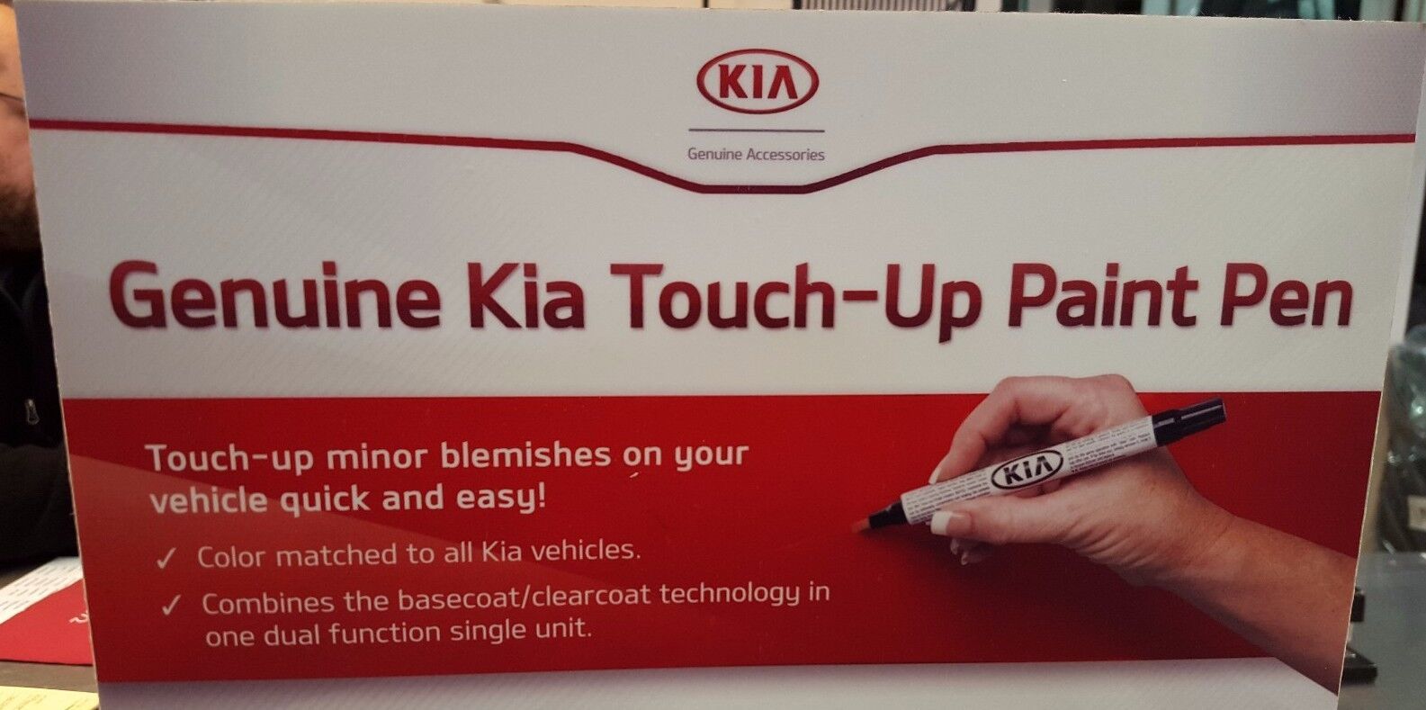 New Oem Kia Touch-Up Paint + Clear Coat And Similar Items