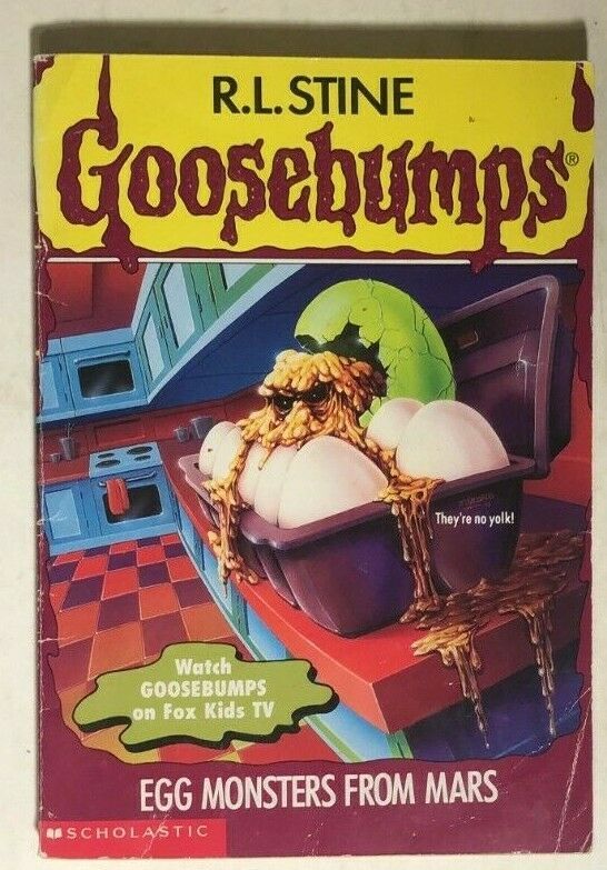 GOOSEBUMPS Egg Monsters from Mars by R.L. Stine (1996) Scholastic ...