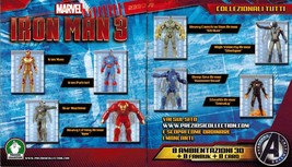 Iron Man 3 Hall of Armors 3D Figurines to Choose Marvel - $3.00