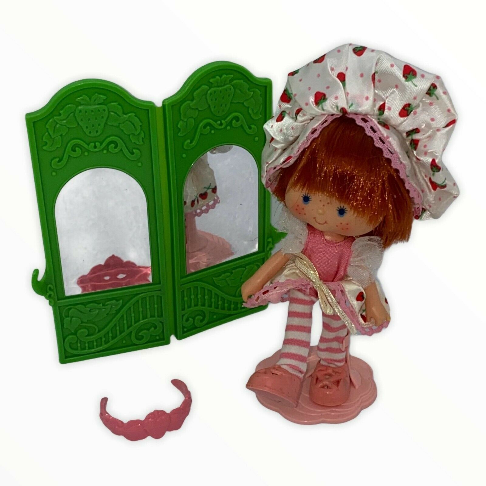 Primary image for Dancin' Strawberry Shortcake Doll Vintage Ballerina Dancer with Accessories