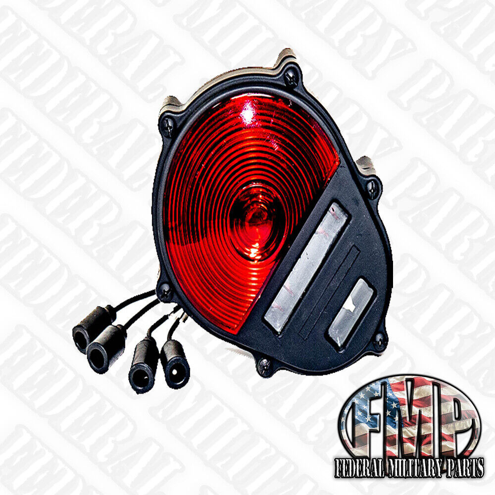 1 BLACK MILITARY HUMVEE TAIL LIGHT M35A2 M35A3 M939 M809 M998 M1101