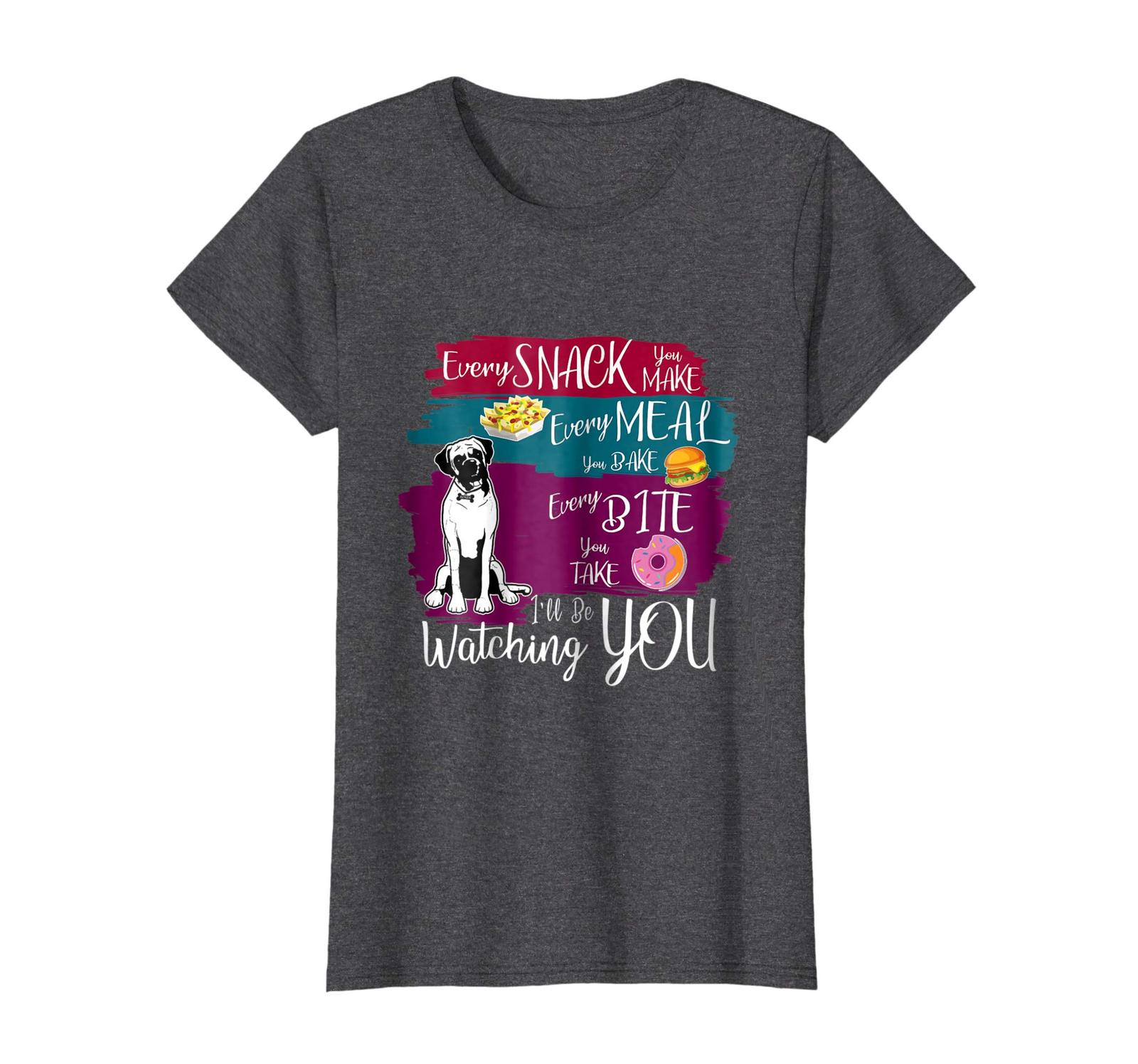 Dog Fashion - Every Snack Meal Bite You Make Bake Take Boxer Dog T Shirt Wowen