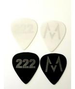 Lot of 4 Maroon 5 &quot; 222 &quot; Guitar Picks Black &amp; White Guitar Pick - $13.00