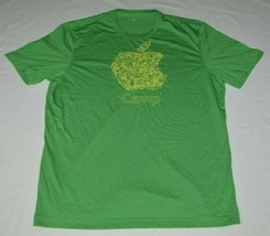 Apple Store &quot;Creative Creatures Wanted&quot; Camp Employee Green T-Shirt Men&#39;... - $29.58