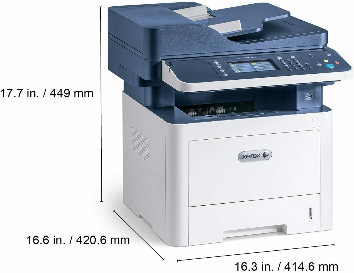 Xerox 3335 разблокировать сканер