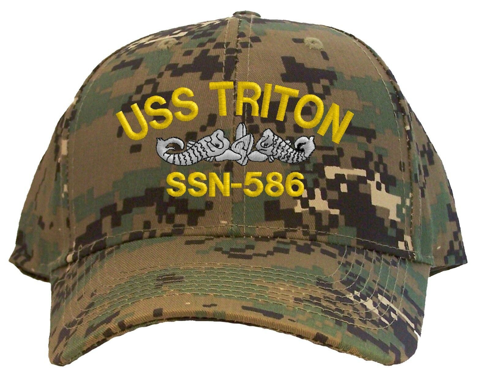 Available in 7 Colors USS Bremerton SSN-698 Embroidered Baseball Cap Hat