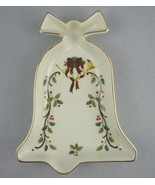 Mikasa Christmas Bell Party Candy Nut Dish Holiday Elegance Fine Porcela... - $8.90