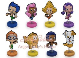 Bubble Guppies Birthday Cake Topper (Set Of 8pc) 1/4&quot; X 1-1/2&quot; - $10.99