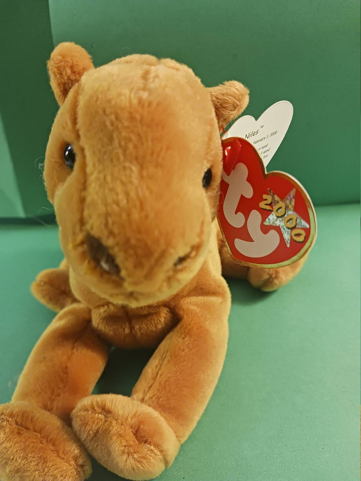Ty beanie babies Niles the brown Camel