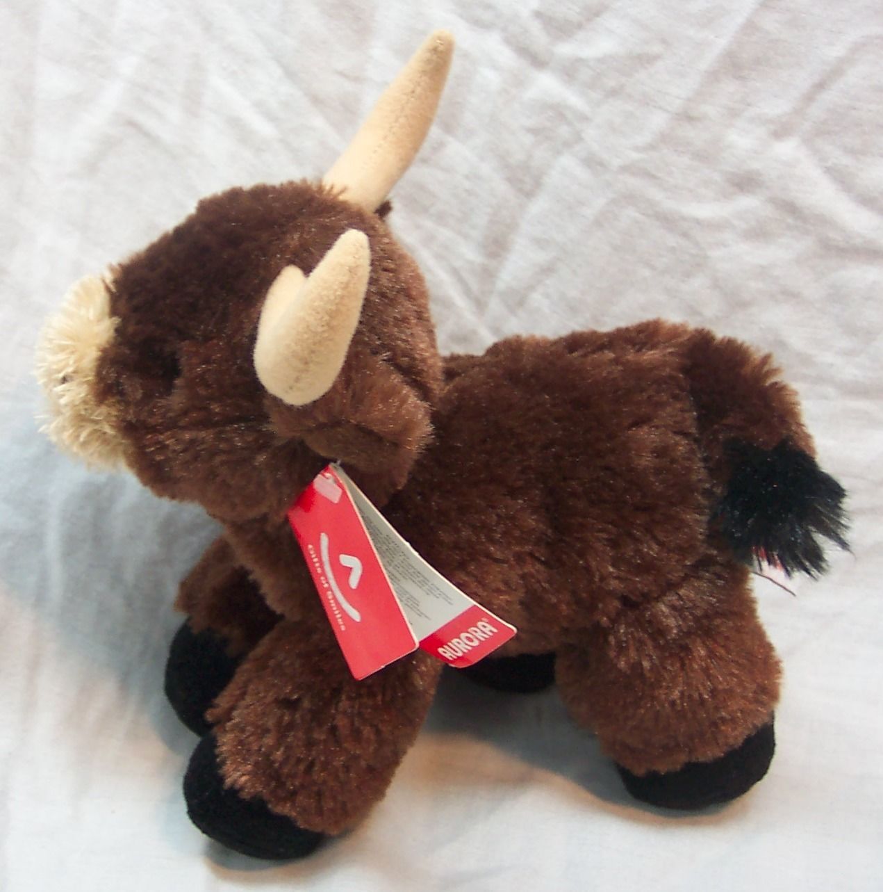 black bull stuffed animal