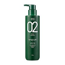 AMOS PROFESSIONAL The Green Tea Shampoo [Fresh] 500g | Anti Hair Loss Shampoo wi