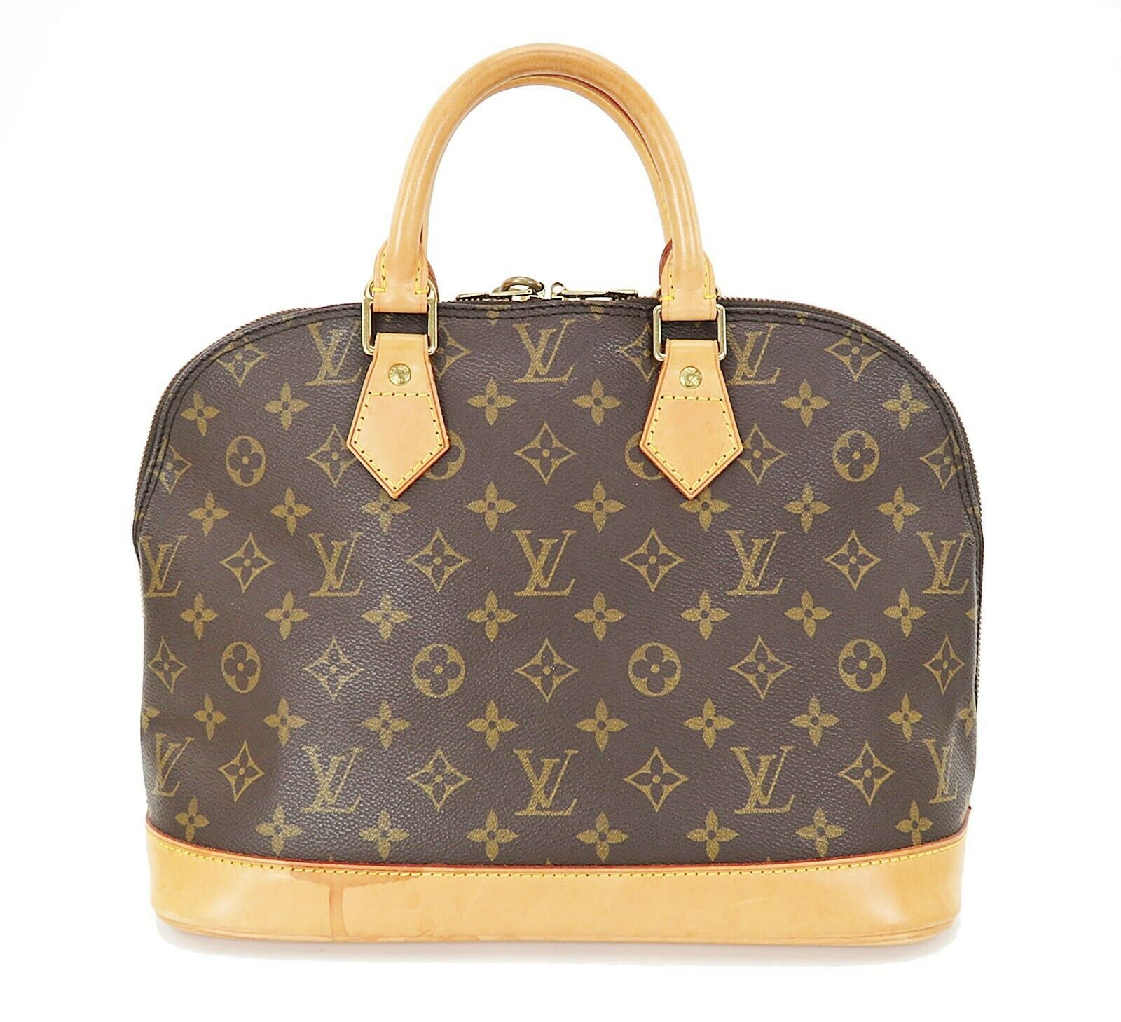 Authentic LOUIS VUITTON Alma Monogram Handbag Purse #35109 - Women&#39;s Bags & Handbags