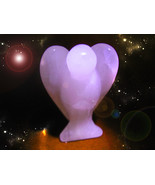 Haunted POCKET CHARM SERAPHIM ANGEL GUIDE VESSEL ROSE QUARTZ WITCH Cassia4  - $64.77