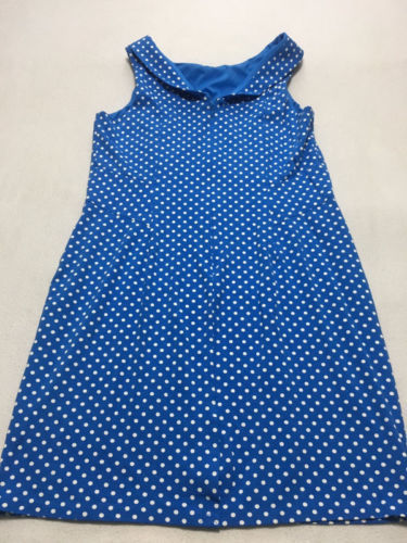 lands end polka dot dress