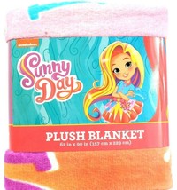 Franco Manufacturing Nickelodeon Sunny Day Plush Blanket 62in X 90in Super Soft image 1