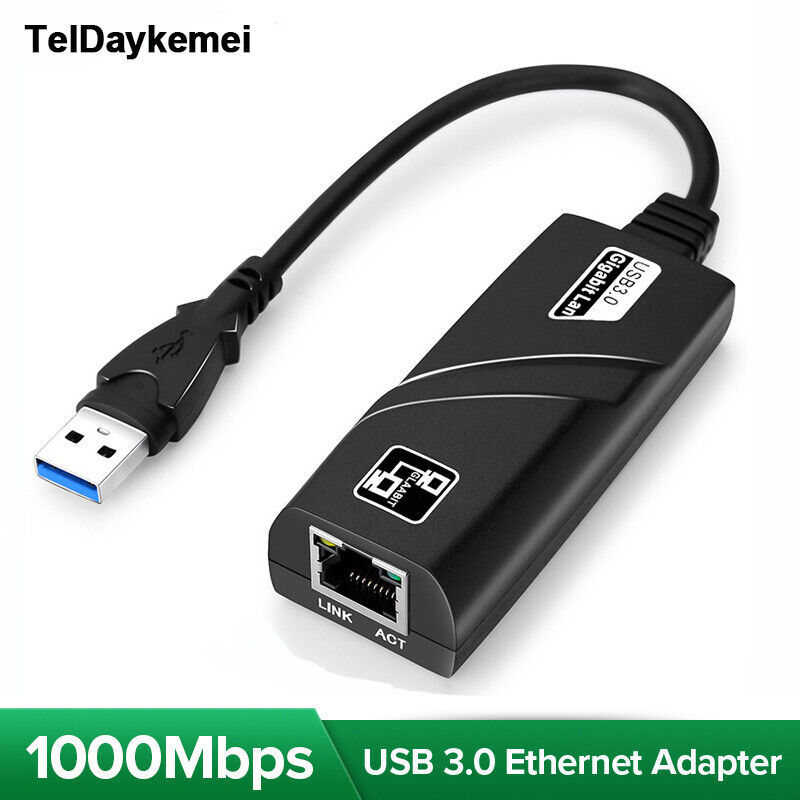 USB 3.0 Gigabit Ethernet LAN RJ45 1000Mbps and similar items