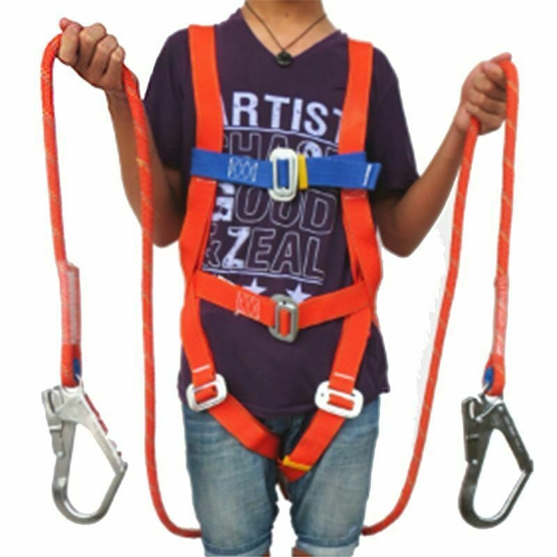 Safety Belt Five Points Full Body Double Hook Harness Labor Working