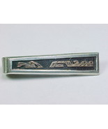 MEN&#39;S MONEY CLIP in Sterling Silver with Solid 10K GOLD Accenting - Vintage - $85.00