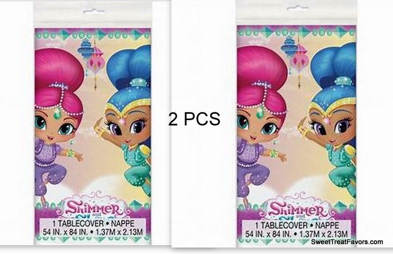 Primary image for Shimmer and Shine Party Favors Party Birthday Tablecover Tablecloth Gennies 2PC