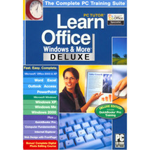 PC Tutor Learn Office Windows & More Deluxe - $12.84