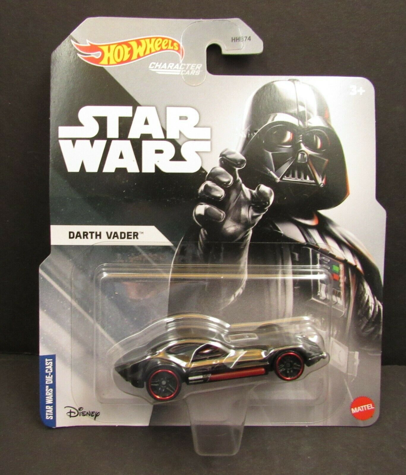 2022 Hot Wheels Star Wars Character Cars DARTH VADER HHB74 ...