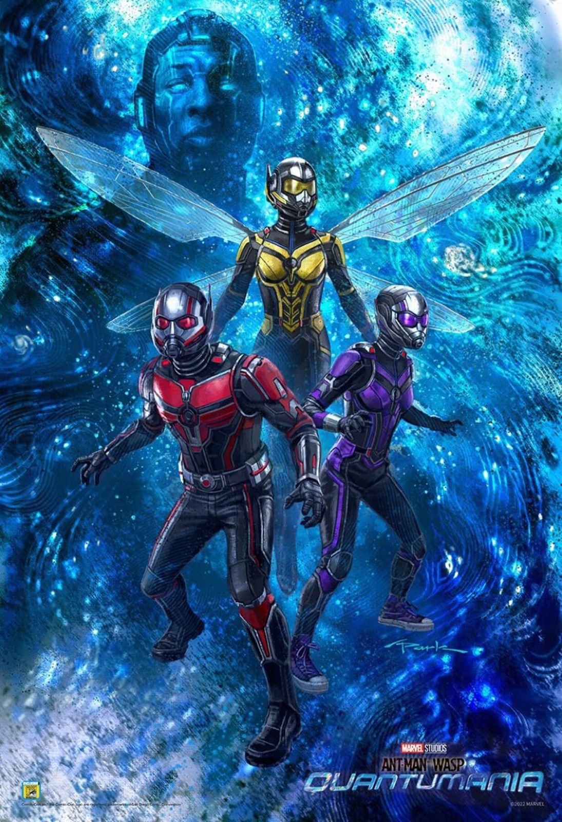 Ant-Man and the Wasp Quantumania Poster Marvel Comics Art Film Print 11x17