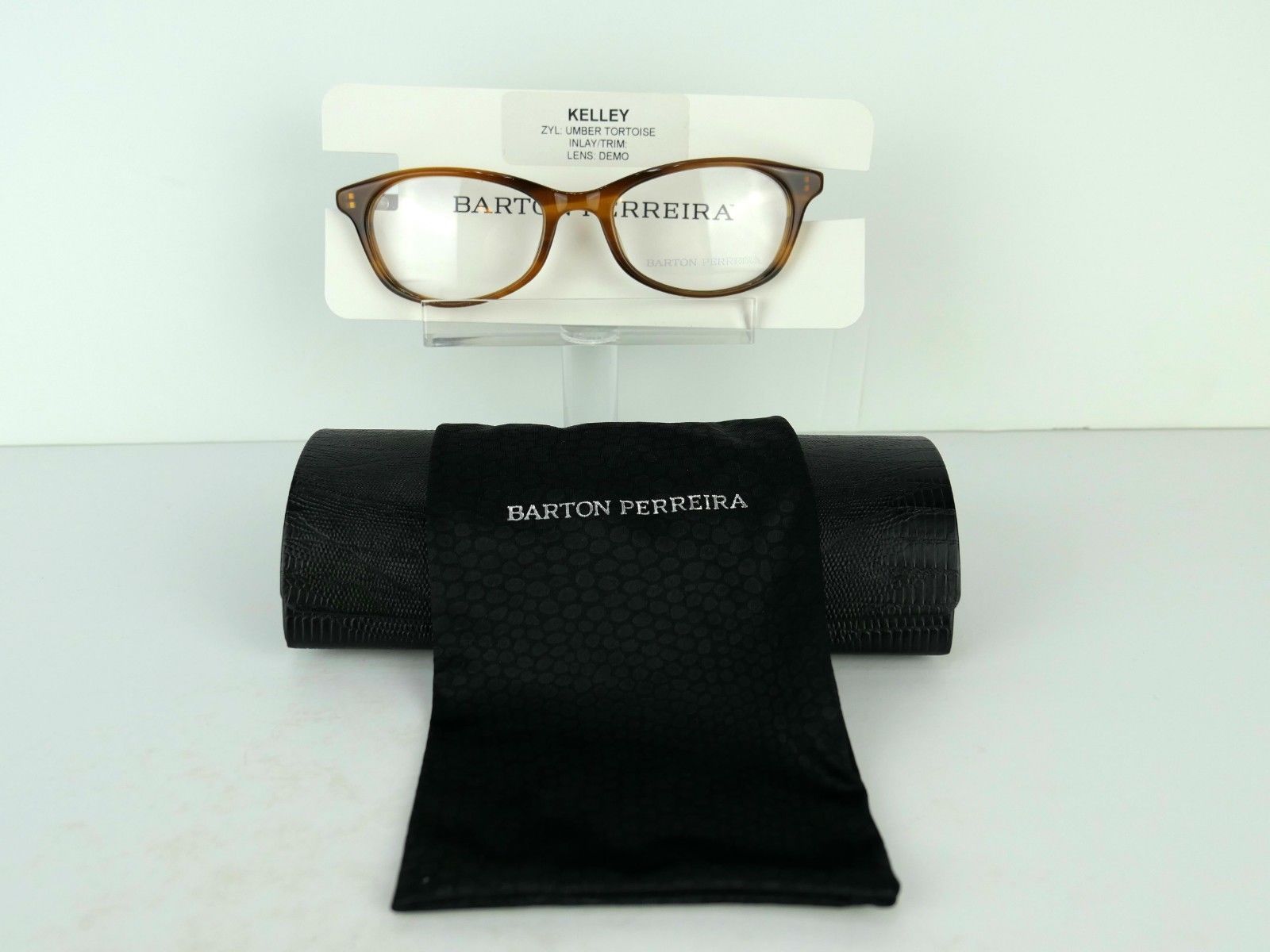 Barton Perreira Sintra Eyeglasses Frames 54-15-135 Spanish Cedar Unisex