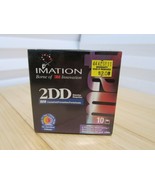 NEW 3M Imation 2DD IBM Formatted Blank 720KB 3.5 in. Floppy Diskettes 10... - $16.82