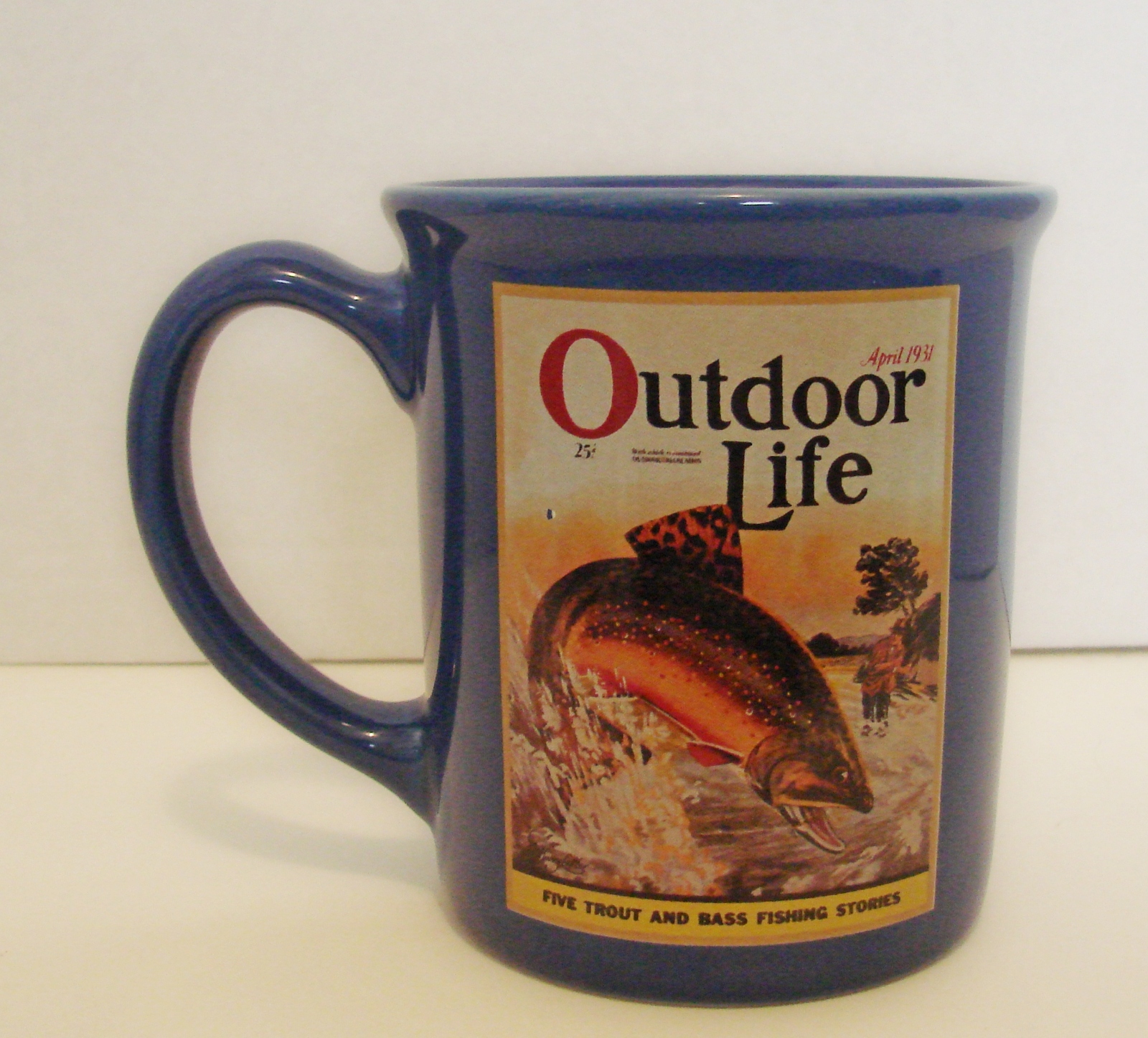 Outdoor Life 20 Ounce Fly Fishing Coffee Mug The Hadley