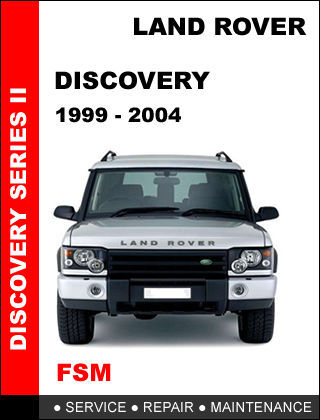 Land Rover Discovery 2 1999 2004 Factory Service Repair