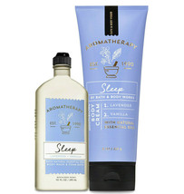 Bath &amp; Body Works Aromatherapy Lavender + Vanilla Body Cream + Body Wash... - $34.95