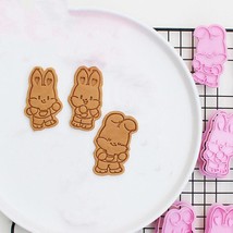 Sporty Rabbit Cookie Mold, Cookie Cutter, Cookie Embosser, Cookie Stamp,... - $4.37+