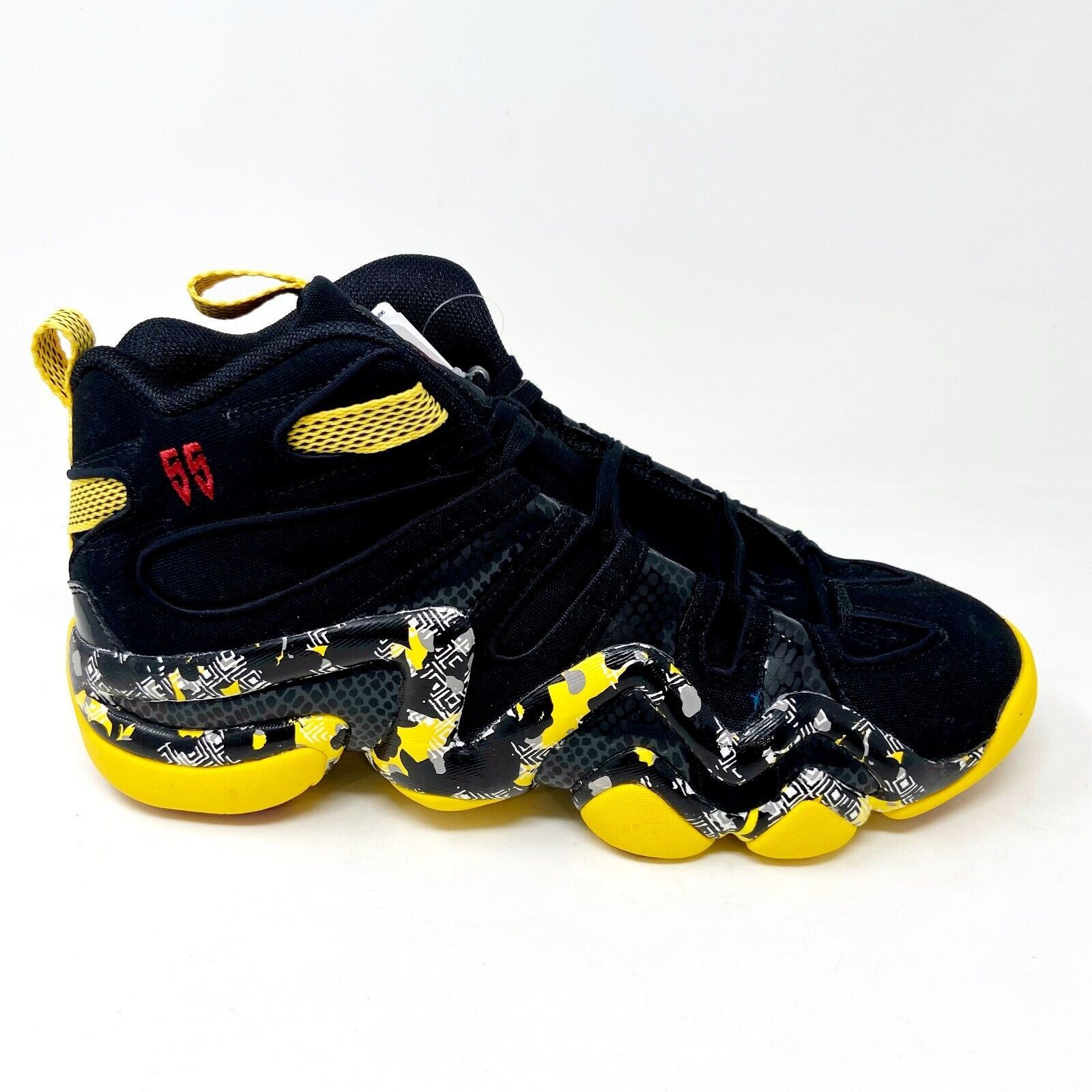 Adidas Equipment Crazy 8 Mutombo Black Yellow Mens Basketball Sneakers C75766