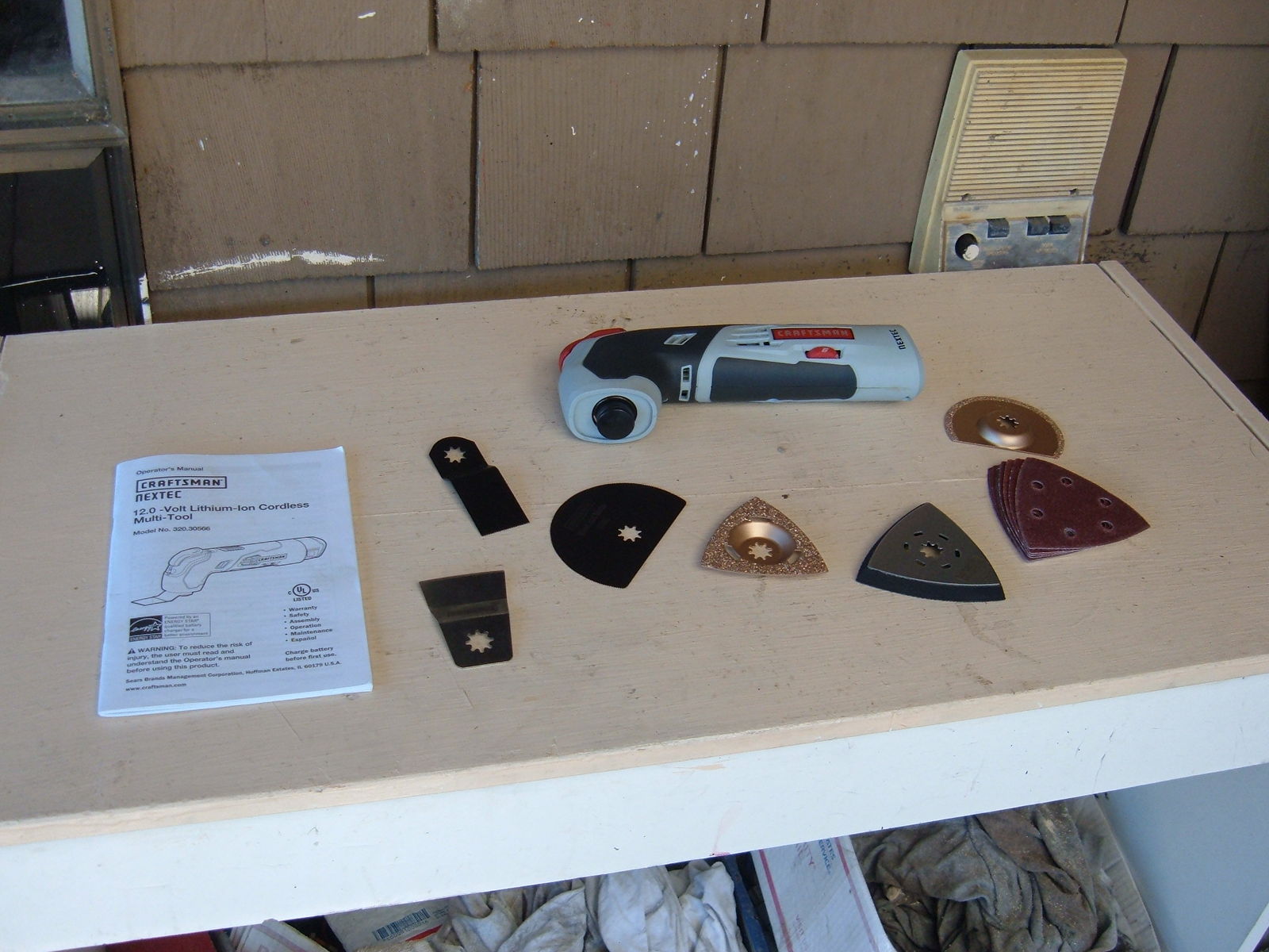 CRAFTSMAN NEXTEC 12V QUICK RELEASE MULTITOOL 320.30566 WITH