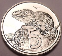 Edelstein Cameo Neuseeland 1979 5 Cent ~ Sehen Why Prüfdruck R Best ~ 16,000 - $7.49