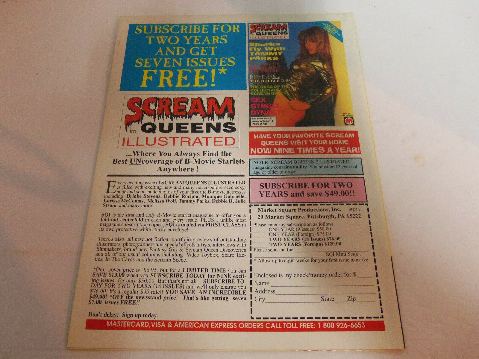 Vintg 1997 Scream Queens Illustrated And 50 Similar Items