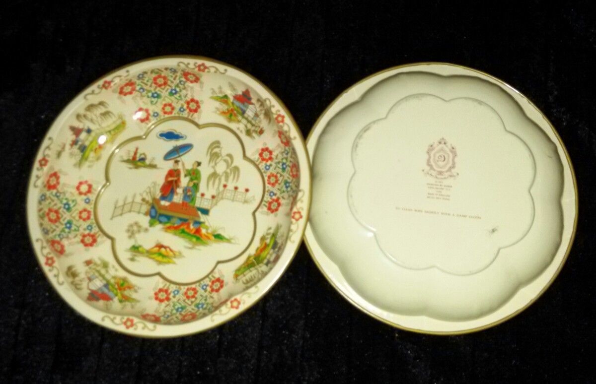 Two 1971 Daher Decorated Ware Tin Bowls And 14 Similar Items