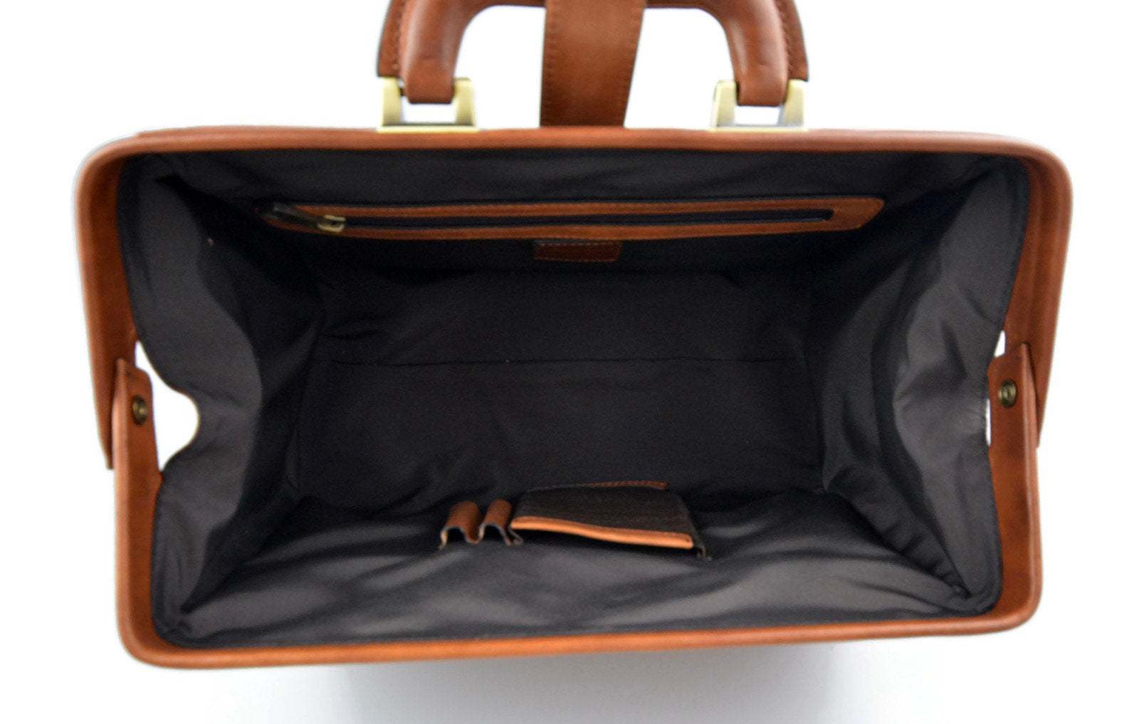 Leather doctor bag medical bag handbag women men leather bag vintage