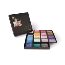 Mungyo Gallary Artists Soft Oil Pastels 120 Colors Round Type Renewed Paper Pack