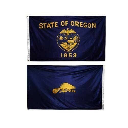2x3 Oregon Double Sided State Nylon Flag 2'x3' Banner  Grommets - $18.88