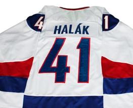 Any Name Number Slovakia Retro Hockey Jersey New White Any Size image 5