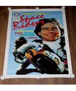 SPACE RIDERS PROMO POSTER VINTAGE THORN HBO VIDEO QUEEN DURAN DURAN THE ... - $29.39