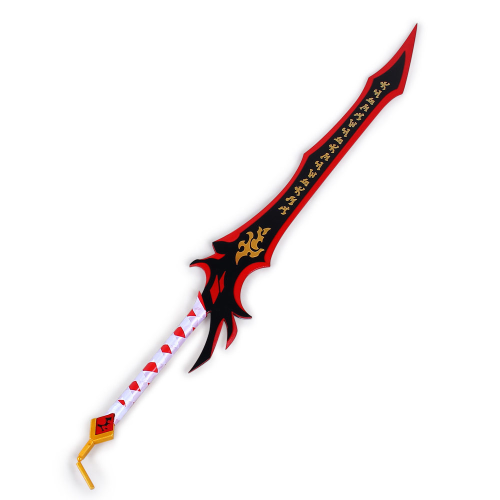 Elsword Elesis Flame Lord Weapon Claymore Cosplay Replica Prop - Other