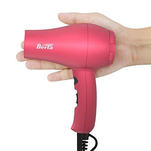 Berta 1000 Watts Travel Hair Dryer Professional Ceramic Mini Blow Dryer