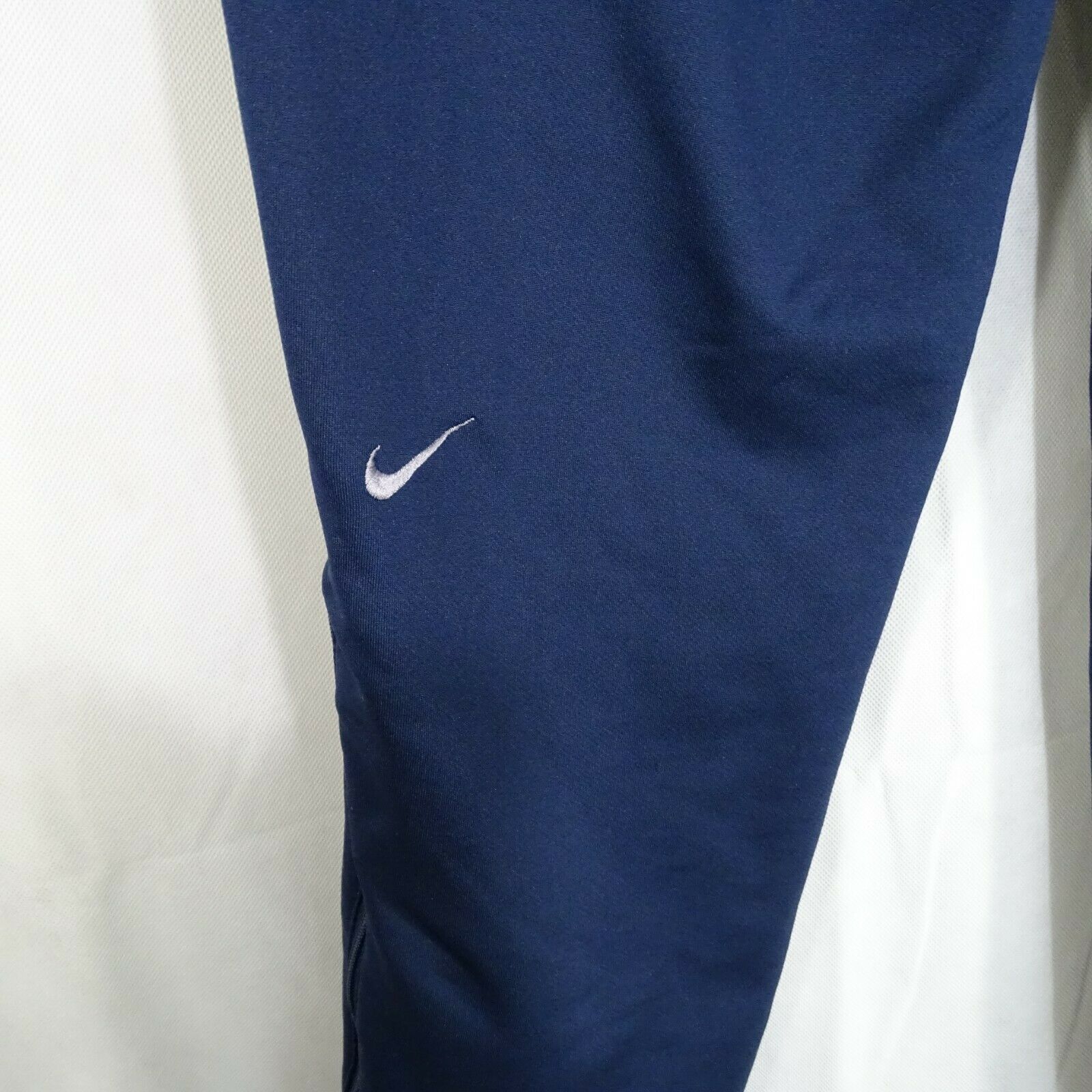 Nike Dri-Fit Warm-up Pants Zipper Ankle Pockets Tapered Leg Men Size S