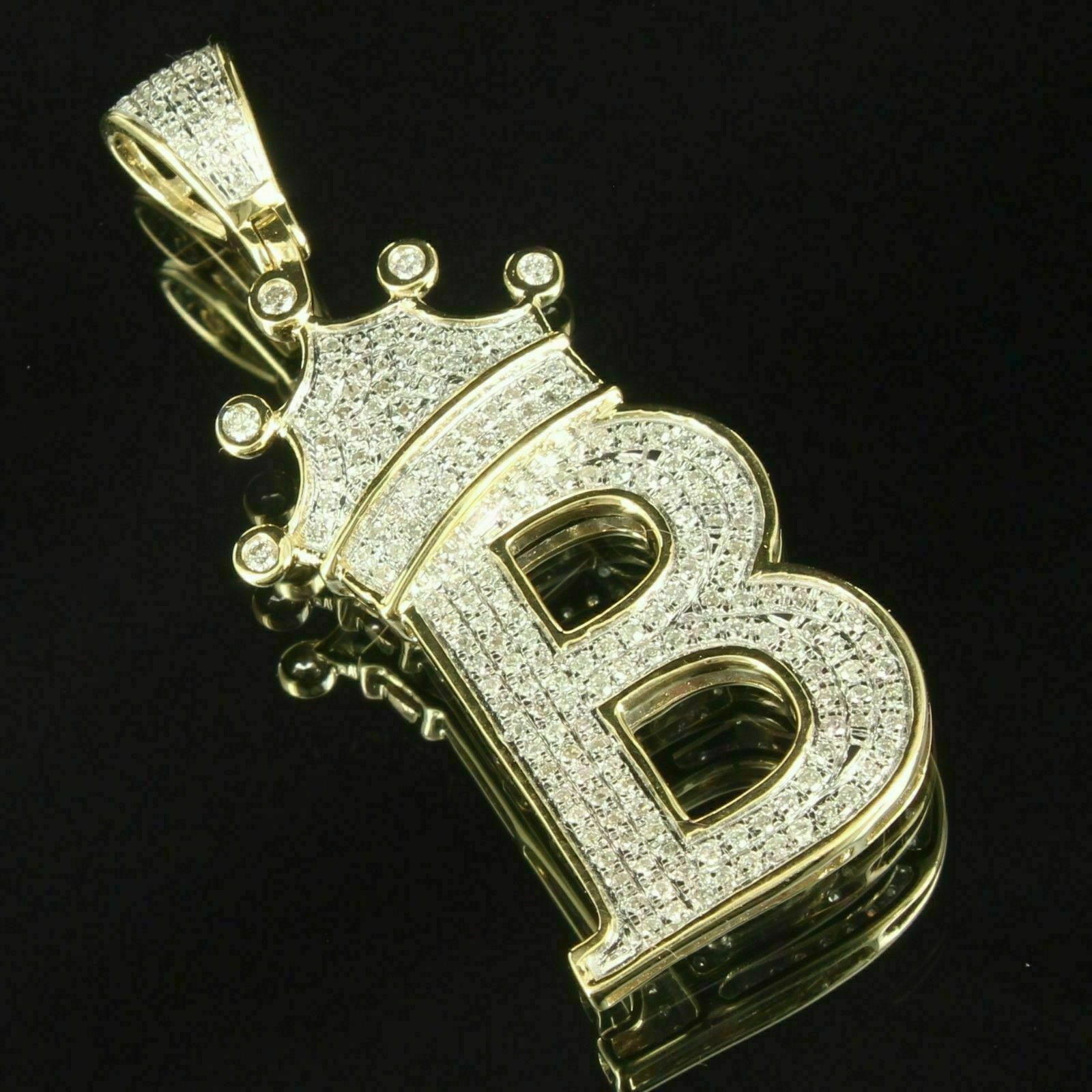 Crown initial pendant Clearance